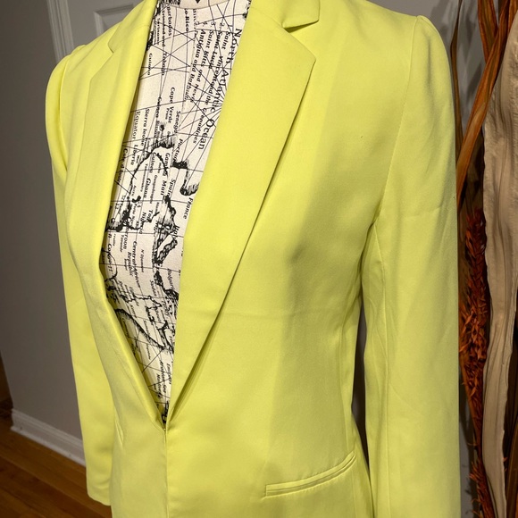 NWT Lime Vintage Y2k Eyelet/hock light weight preppy tomboy Work Fit Flare Fall - Picture 2 of 7